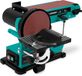 VONROC Band- en schijfschuurmachine 350W – Incl. 2x Schuurband 100 x 915 mm (P80 & P120) en 2x Schuurschijf Ø150 mm (P80 & P120)
