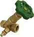 KIRCHHOFF robinet d'arrêt oblique, 1/2" BI, avec robinet de vidange