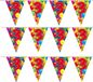Folat Leeftijd vlaggenlijn - 3x - 3 jaar - 10 meter - verjaardag feest versiering - vlaggetjes
