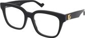 Gucci Lunettes femme GG0958O Géométrique 52mm Noir