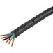 TRU COMPONENTS TC-11594964 Câble en caoutchouc H07RN-F 5 x 10 mm² Noir au mètre