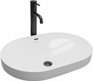 REA Arleta Inbouwwastafel Wit 61,5x42 cm