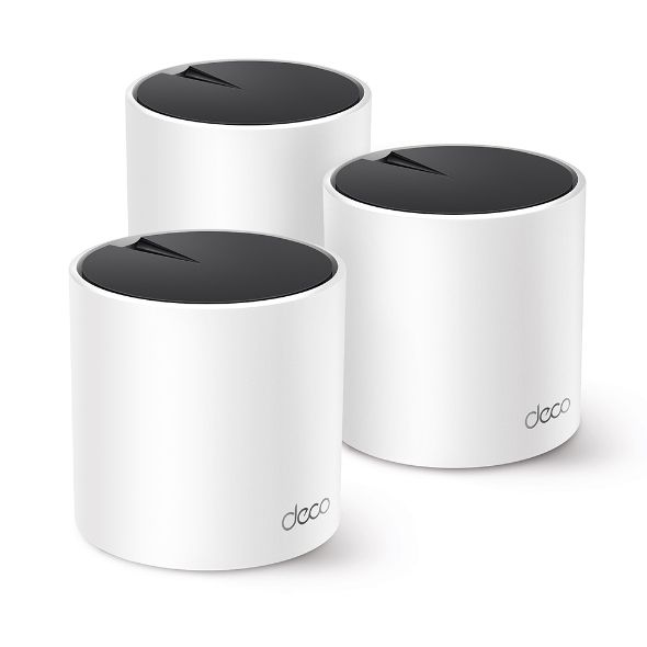 TP-Link Deco X55 (3-pack) - AX3000 Mesh Wi-Fi 6 System - White