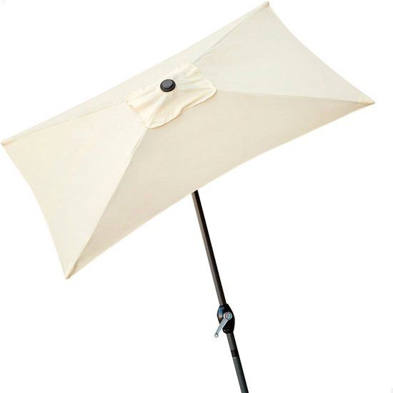 Aktive Parasol - 240 cm - Crème - Rechthoekig
