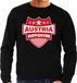 Bellatio Decorations Austria supporter schild sweater zwart voor heren - Oostenrijk landen sweater / kleding - EK / WK / Olympische spelen outfit XXL