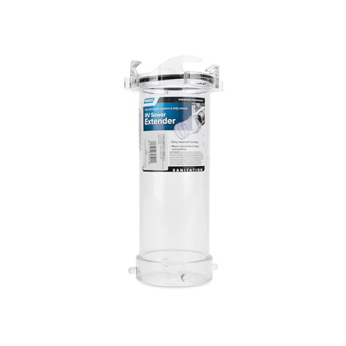 Camco 39592 Clear Rioolslang Adapter - 9 inch