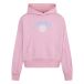 Converse Enfants Sweat à capuche Varsity Pintuck Rose