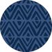 Bonateks, Ronde digitaal bedrukte muismat, antislip onderkant, voor kantoor en thuis, diameter: 22 cm