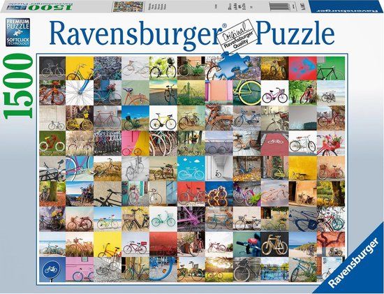 Ravensburger 99 fietsen en meer... - Legpuzzel - 1500 stukjes