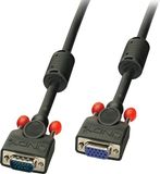 LINDY 36392 VGA-kabel VGA Verlengkabel VGA-stekker 15-polig, VGA-bus 15-polig 1.00 m Zwart