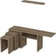 Homemania TV-kast, melamine spaanplaat, walnoot