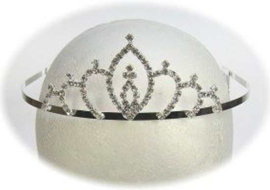 PartyXplosion PartyXplosion Strass diadeem Leve Koningin Maxima