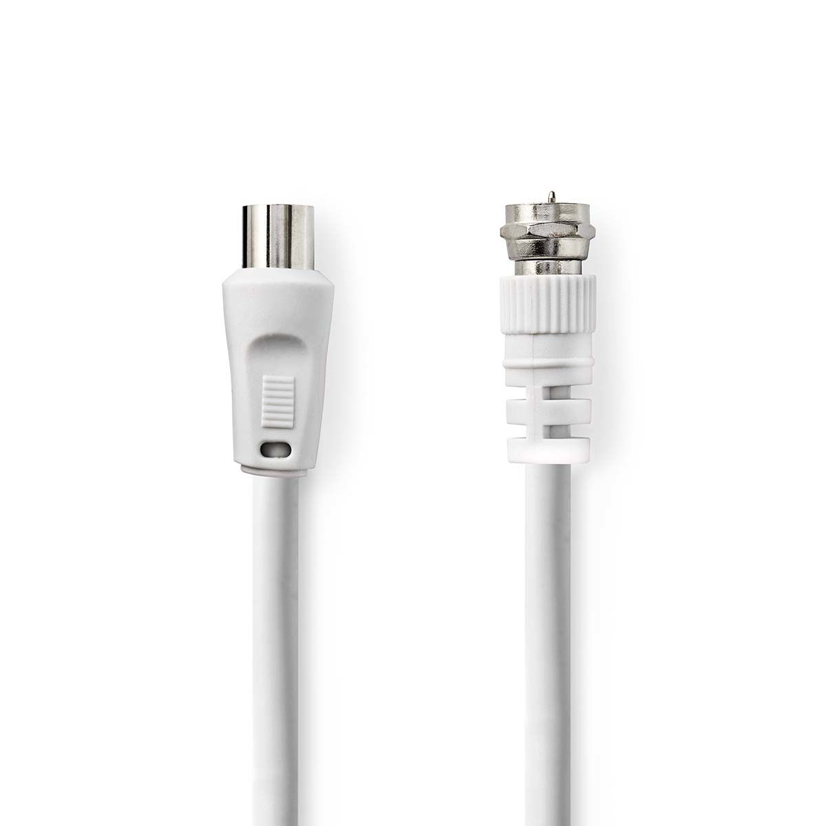 Nedis Coax Kabel - F-type naar IEC - 1.5m - Wit