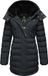 Ragwear Dames korte jas Ashanta Zwart XXL