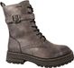 Rieker Veterboot 93024-90 Zilver Platinum Warm Gevoerd