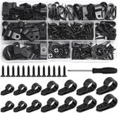 Unyqoos® Complete set van nylon kabelklemmen