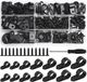 Unyqoos® Complete set van nylon kabelklemmen