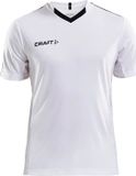 Craft Progress Contrast Shirt Korte Mouw Heren - Wit / Zwart | Maat: XS