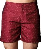 Sanwin Beachwear Sanwin Zwemshort Tampa Dots Red - XXS