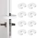 Romon 8 pièces butées de porte, mousse EVA, protection de porte pour enfants, mousse EVA, protection pour animaux domestiques, blanc