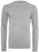 Build Your Brand Lichtgewicht crew Sweatshirt Heather Grey maat S