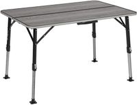 Brunner ELÙ Duplit NG Campingtafel 110 x 75 cm Aluminium frame Verstelbare poten