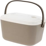 Excellent Houseware Koelbox 30 Liter Taupe (Set van 2)