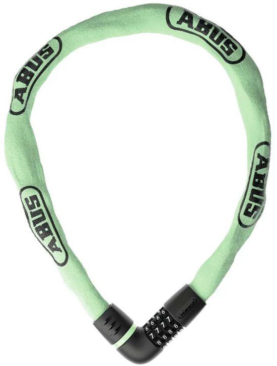 ABUS Kettingslot Tresor 6807C - Security level 7 - groen - 110 cm