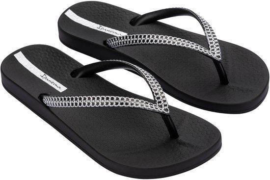 Ipanema Anatomic Mesh Dames Slippers - Black
