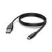 Hama USB-C naar USB-A Kabel - 3m - Zwart