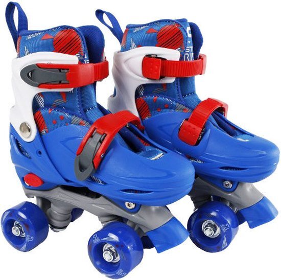 Non-License Street Rider Rolschaatsen Verstelbaar Jongens Blauw Maat 31/34