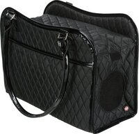 Trixie Amina Pet Carrier - Black - 37 x 29 x 18 cm - Up to 5 kg