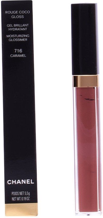 Chanel Rouge Coco Gloss Moisturizing Glossimer - 716 Caramel - lipgloss