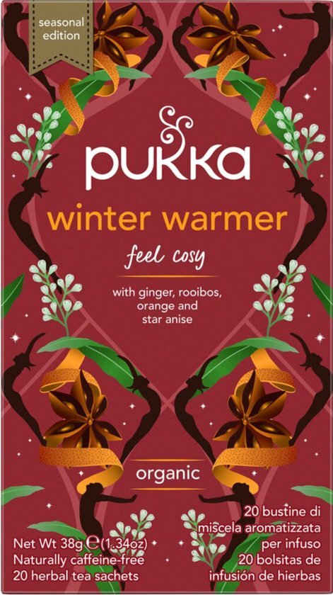 Pukka Thee Winter Warmer 20 stuks - Kerst Cadeau
