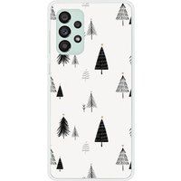 Samsung Galaxy A73 5G Beschermende Siliconen Case - Elegante Dennenboom