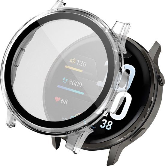 imoshion Screen protector - Geschikt voor Garmin Venu 4 - 41 mm - Full Cover Hard Case - Transparant