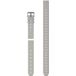 Garmin Quickfit® 20 Mm Siliconen Bandje Zilver