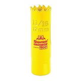 Starrett 63FCH017 kernboor, 17 mm, geel