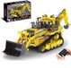 Mould King RC Pneumatische Bulldozer Afstandsbediening 17023