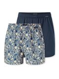 SCHIESSER Boxershorts ' Multipack ' crème / donkerblauw