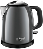 Russell Hobbs 24993-70 Colour Plus+ Mini Waterkoker - 1 Liter - Zwart/Grijs