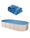 VEVOR Pool Cover Oval 4.5 x 9.1 m for Above Ground Pools