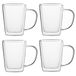 Monzana Verres à thé - Set de 4 chacun 250ml - Double paroi
