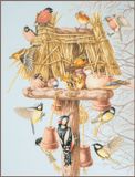 Lanarte Borduurpakket - Buurtbijeenkomst - 49 x 66cm