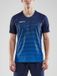 Craft Pro Control Stripe Shirt Korte Mouw Dames - Marine / Royal