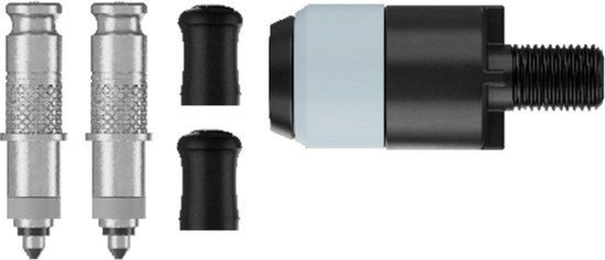Schwalbe Clik Valve DV-SCV Conversieset (ventielen met pompkopadapter)