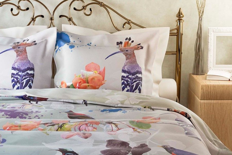 Heckett & Lane Ari Dekbedovertrek Lits-jumeaux 240x200/220 cm + 2 kussenslopen 60x70 cm - Dusty Mint