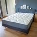 WEBER INDUSTRIES Carlton matelas, 180 x 200 cm, mousse à mémoire, blanc et gris
