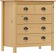 vidaXL Dressoir Hill Massief Grenenhout Bruin 79x40x80 cm