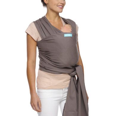 Moby Panda Moby Draagdoek Classic Slate - Bruin